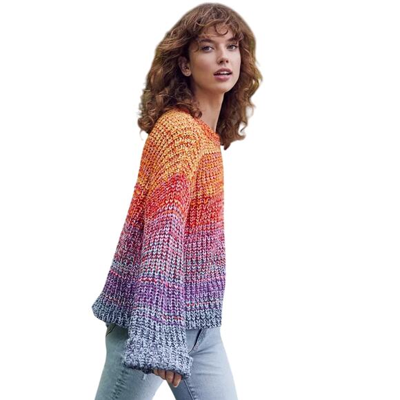 Beyond the Radar Multicolor Oversized Sweater Size XL - Picture 2 of 6